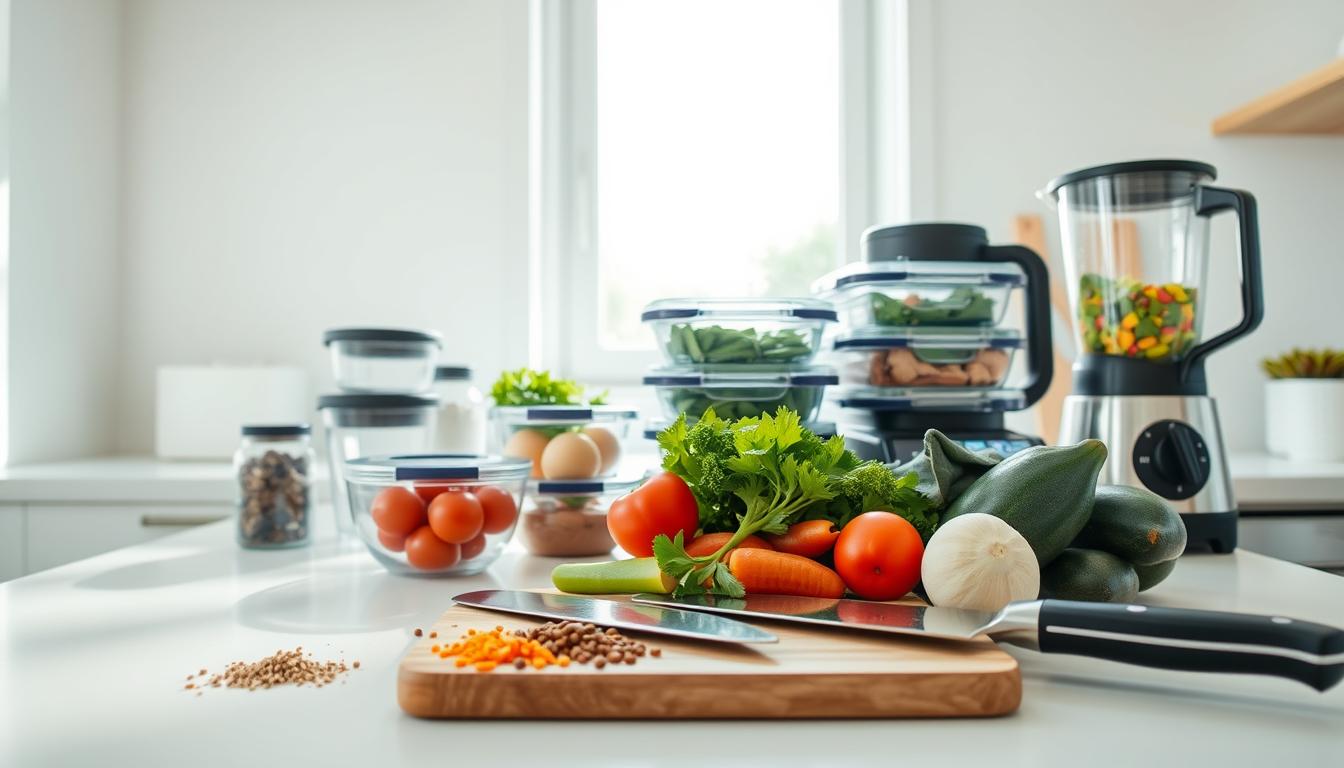 Healthy meal prep essentials